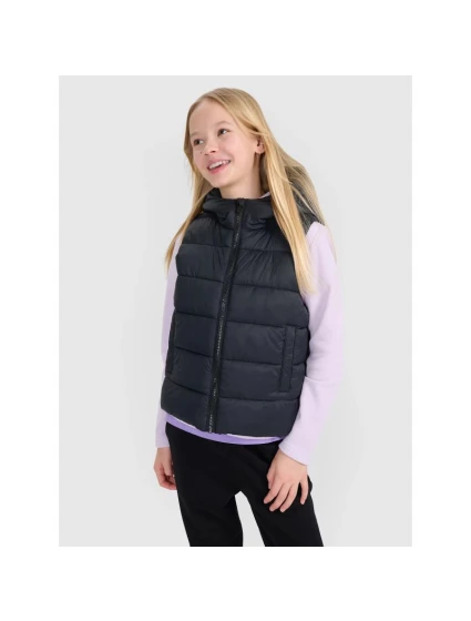 Dívčí rukávy bez rukávů se syntetickou výplní model 21436169 - 4F Dívčí rukávy bez rukávů se syntetickou výplní model 21436169 - 4F