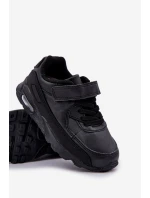 Dětské tenisky na suchý zip černé model 21664086 - Boto