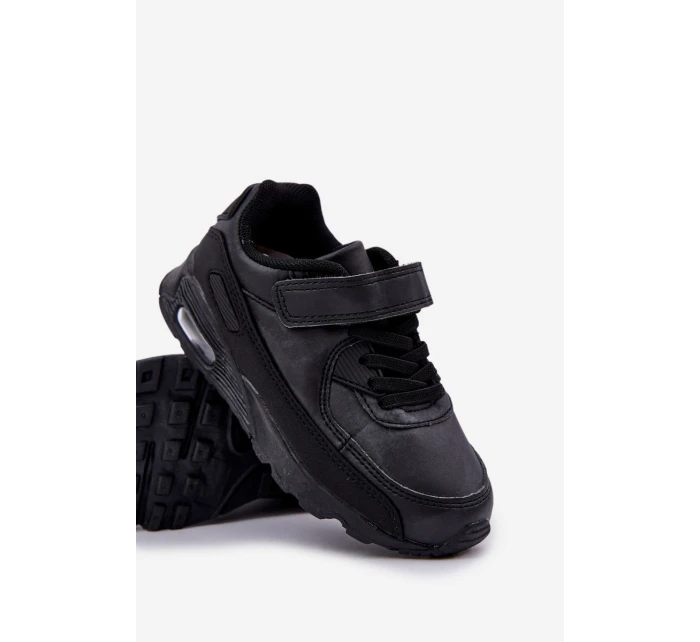 Dětské tenisky na suchý zip černé model 21664086 - Boto