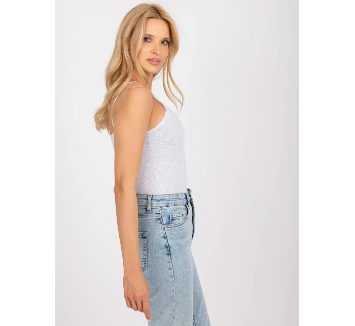 Dámsky top BR TP 8103 svetlo šedý