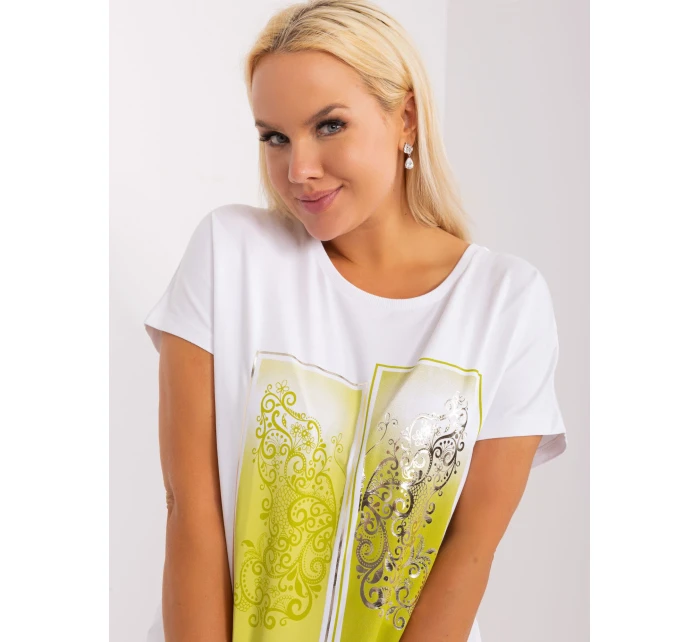 Halenka RV BZ model 20742355 bílá zelená - FPrice