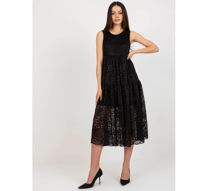 TW SK BI 8246 šaty.37X čierna