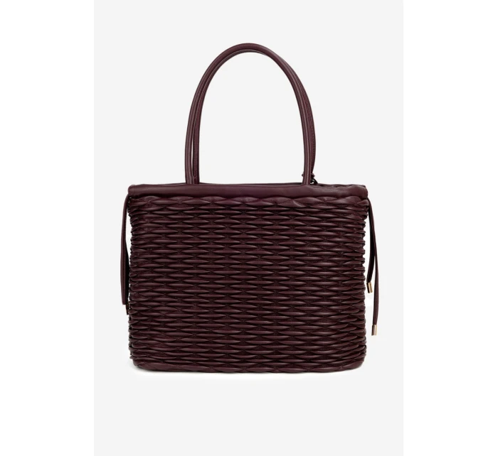 Dámska nákupná taška Nobo - bordová