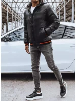 Pánska obojstranná zimná bunda zelená FashionStreet TX4199