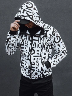 pánská bílá mikina model 21978880 - FashionStreet