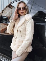 Dámská kožená bunda ramones s kožešinou Dstreet model 21993397 - FashionStreet