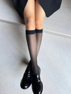 model 21731503 Lurex 15 den podkolenky - Veneziana