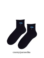 Vzorované netlačiace ponožky Steven art.099 35-40