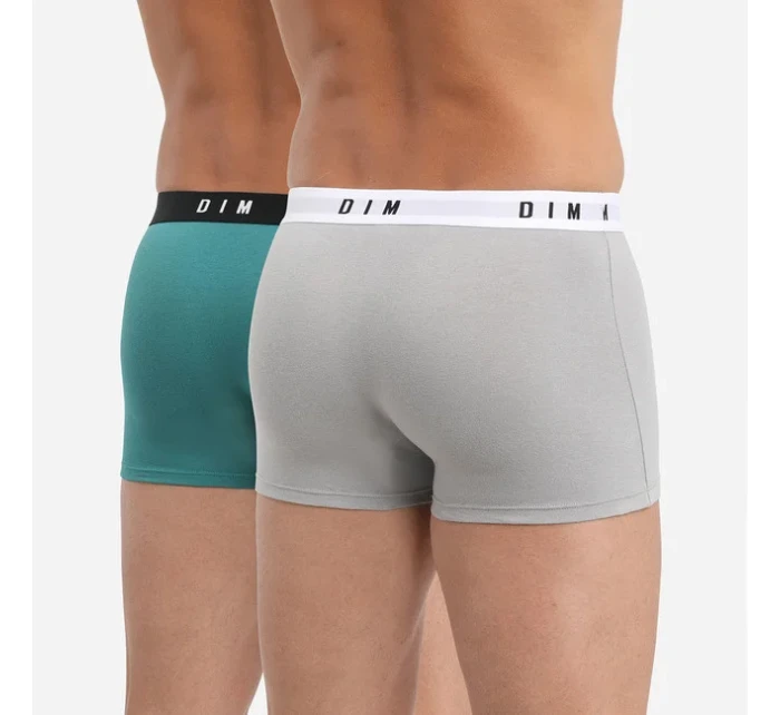 Pánske boxerky 2 ks DIM BOXER ORIGINAL 2x - DIM - zelená