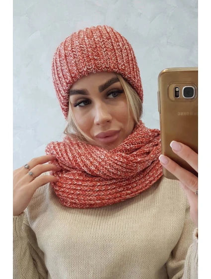 Dámská souprava Bona model 18751069 červená - K-Fashion