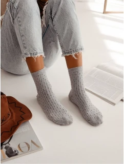 Ponožky Milena 0200-170 Stripe Dots 37-41