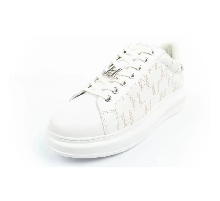 model 21356731 pánské tenisky kožené bílé - Karl Lagerfeld