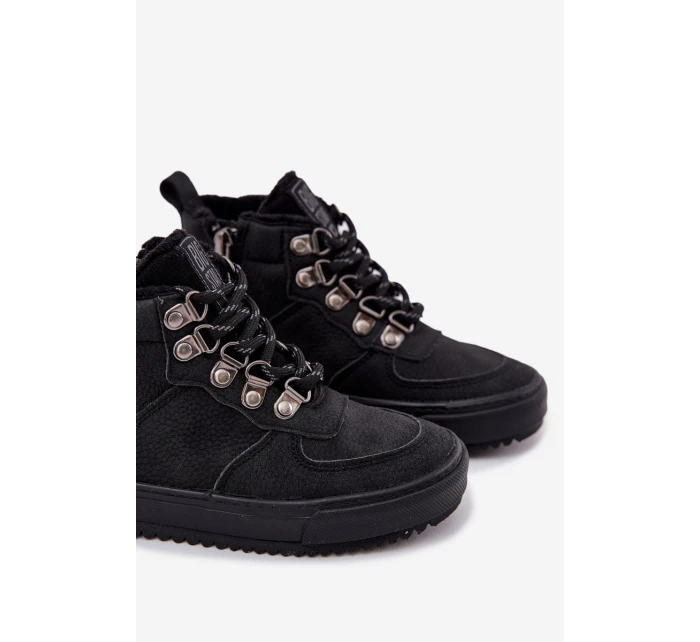 Trekové Boty Dětské Zateplené Big Star model 21706373 Černé - Big Star Shoes