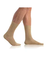 Klasické pánske ponožky BAMBUS COMFORT SOCKS - BELLINDA - béžové Klasické pánske ponožky BAMBUS COMFORT SOCKS - BELLINDA - béžové