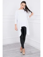 Oversize halenka bílá Oversize halenka bílá