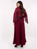 Spodnie IT SP model 21471661 bordowy - FPrice