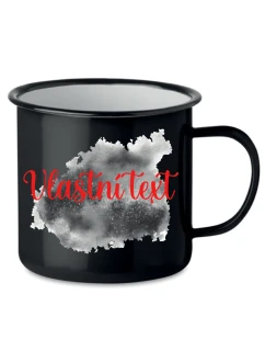 Personalizovaný retro plecháček - Akvarelový otisk