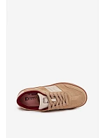 Dámske semišové tenisky SS2D4022 beige - Just Dare