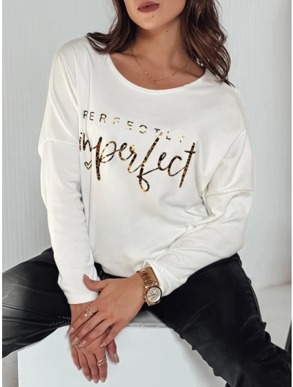 Dámska blúzka oversize PERFSTYLE biela FashionStreet RY2665