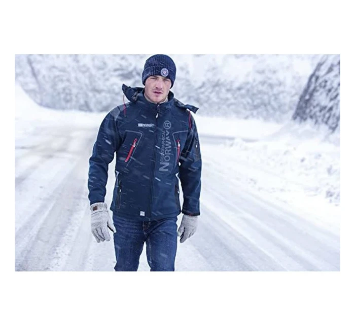 Geographical Norway Techno Softshell Jacket M WU6068-GN-BLACK Geographical Norway Techno Softshell Jacket M WU6068-GN-BLACK