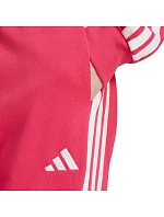 Spodnie damskie Essentials 3Stripes French Terry Cuffed różowe model 22548509 dámské - ADIDAS