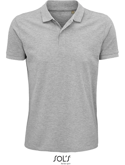SOL'S Planet Men Pánske polo tričko z bio bavlny 25.3566 šedá melírovaná SOL'S Planet Men Pánske polo tričko z bio bavlny 25.3566 šedá melírovaná