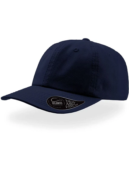 Atlantis Headwear Dad Hat – 6-panelová bejzbalová čiapka „Dad Hat“ 33.4030, tmavomodrá Atlantis Headwear Dad Hat – 6-panelová bejzbalová čiapka „Dad Hat“ 33.4030, tmavomodrá