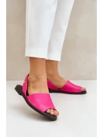 Kožené Pantofle Fuchsie model 21683984 - Zazoo