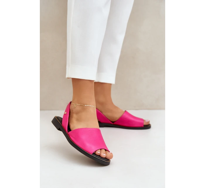 Kožené Pantofle Fuchsie model 21683984 - Zazoo
