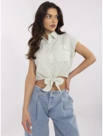 Košeľa NM BZ KA 01147.62P pistáciová