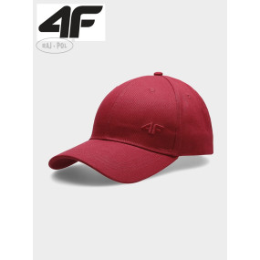 4F Baseballová čiapka CAM001 Red