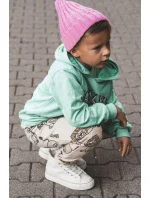 Detské vysoké tenisky so zipsom Big Star KK374227 White