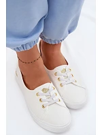 Dámske tenisky LCW-26-02-4043 bielo-zlaté – Lee Cooper