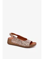 Model topánok na podpätku 215018 Krok v štýle