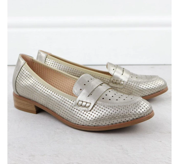 Dámske metalické zlaté Potocki 12581 Dámske metalické zlaté Potocki 12581