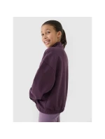 Dívčí mikina bez kapuce model 22127961 - 4F