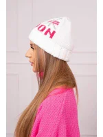 Dámska čiapka London K385 biela Dámska čiapka London K385 biela