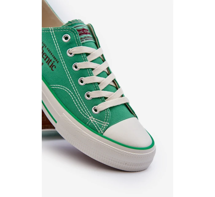 Trampki Męskie Big Star NN174062 Zielone