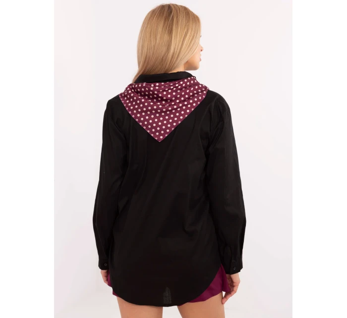 Košeľa DHJ KS 20172.36P čierna