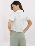 Koszula NM KS  biało zielony model 21057813 - FPrice