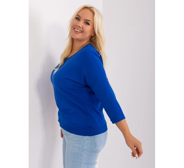 Blúzka RV BZ 8995.94P kobalt