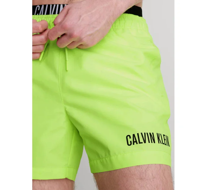 Pánske plavky MEDIUM DOUBLE WB KM0KM00992 M0T Non-New Yellow - Calvin Klein