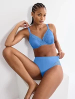 Nevystužená podprsenka Ladyform Soft W modrá 005J - Triumph