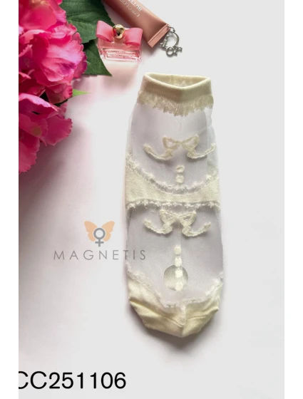 ČIPKOVANÁ PONOŽKA CC-251106 03