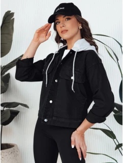 ASFA dámska džínsová bunda čierna FashionStreet TY4316