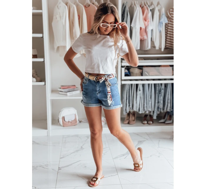 Dámské džínové šortky blue model 21987535 - Dstreet