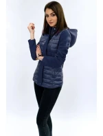 Tmavě modrá prošívaná bunda s model 7107768 - S'WEST Tmavě modrá prošívaná bunda s model 7107768 - S'WEST