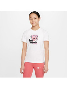 Dievčenské tričko Sportswear Jr DO1327 100 - Nike