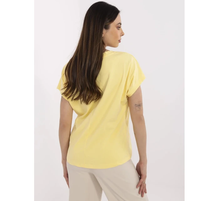 T shirt CLM TS model 21094424 żółty - FPrice
