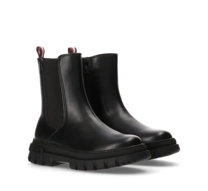 Tommy Hilfiger Bootie Black T3A5-33058-1355999-999 dámske topánky